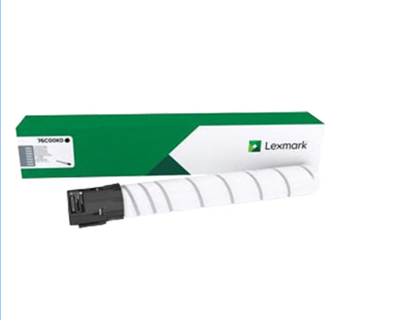 利盟(Lexmark)76C00K0 高容量黑色碳粉 (适用CX/CS 921de/923de CX922de机型) 约18500页