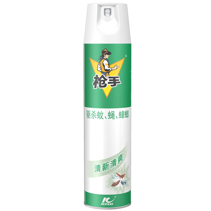 枪手 杀虫气雾剂 小骑士600ml